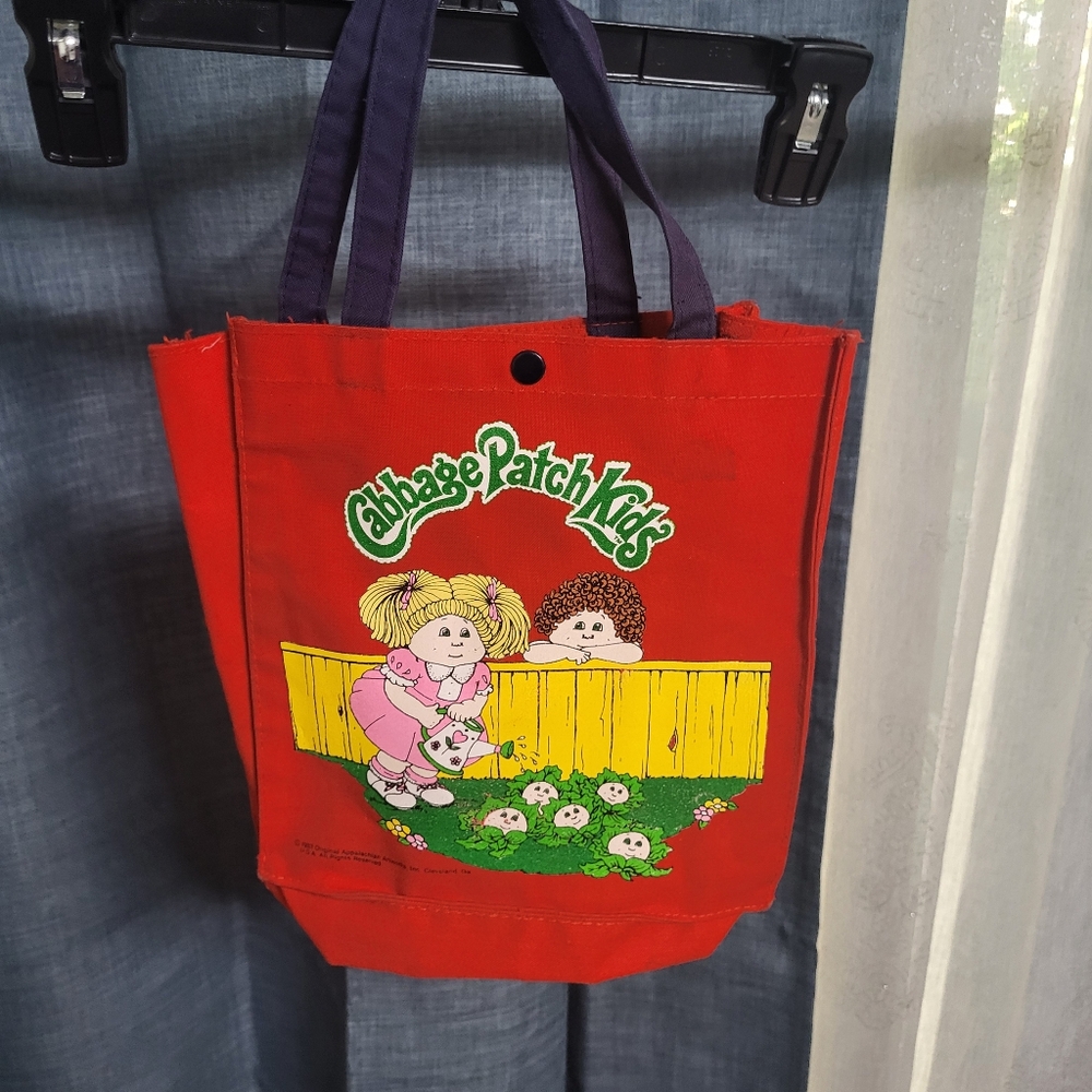 Cabbage Patch Kids Red Tote Bag